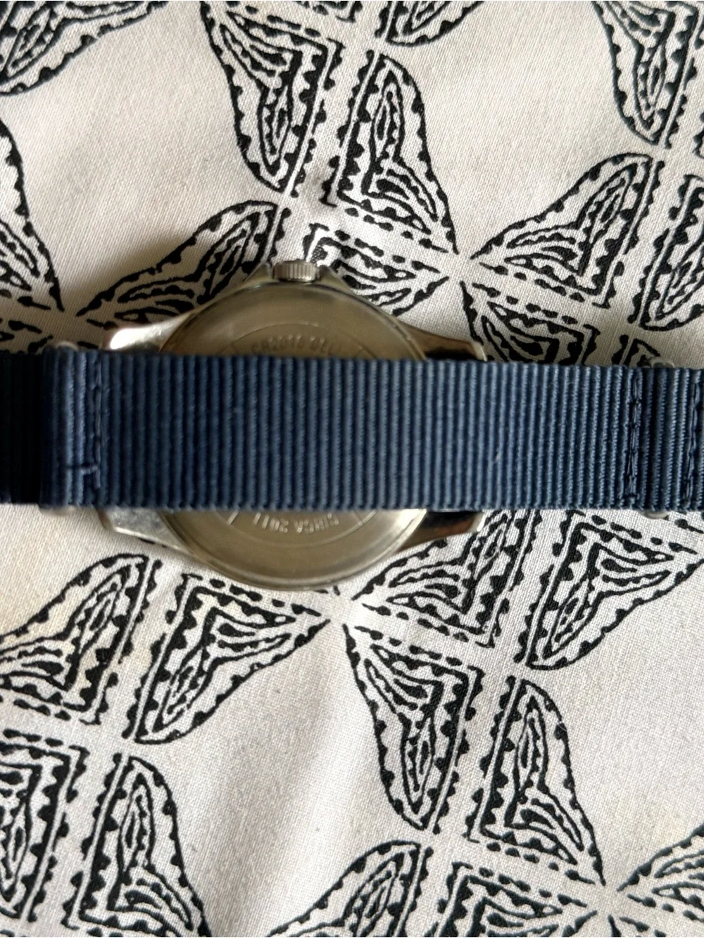 Timex Navy Field Watch with Blue Nylon Strap NWOT